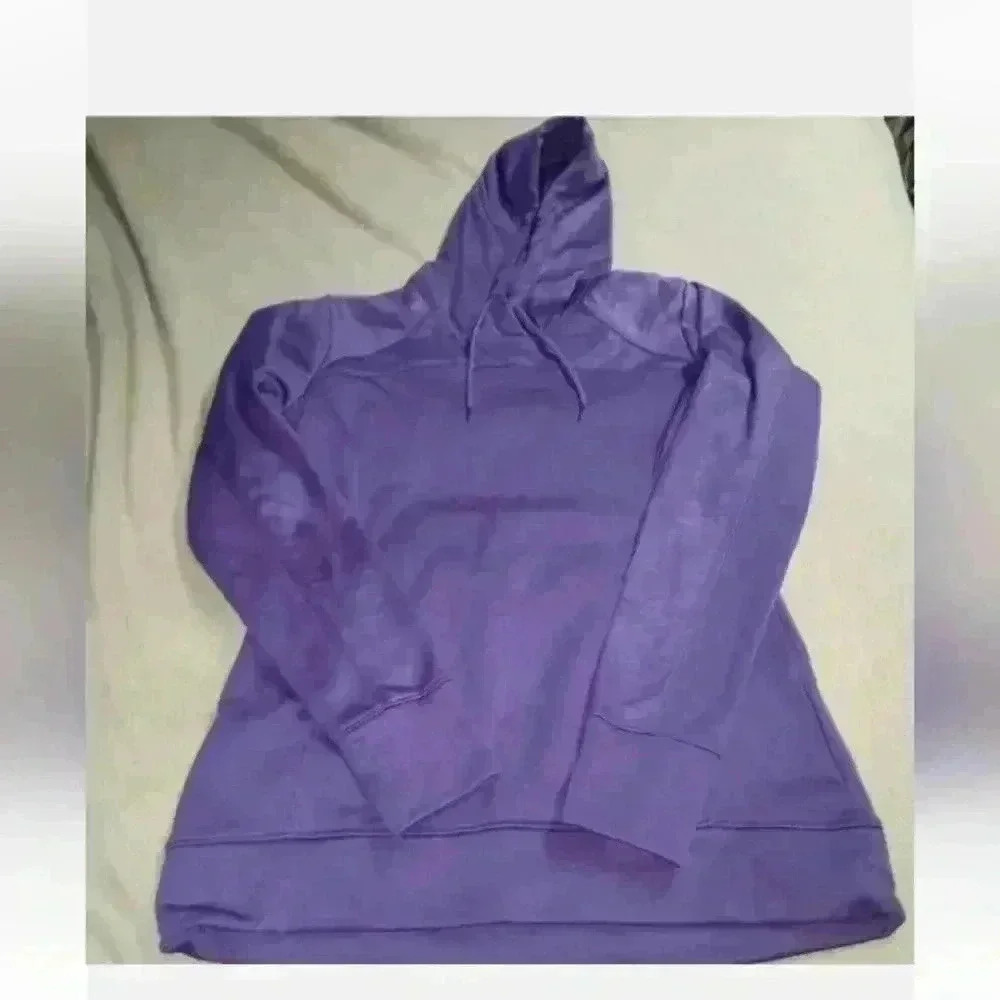 BCG Women's Long Sleeve Hoodie Pullover Size Small Purple